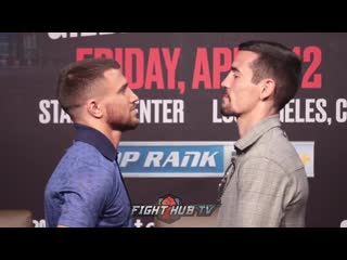free vasyl lomachenko vs anthony crolla face off василий ломаченко энтони кролла лицом к лицу hd