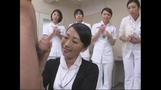 free обучение в одной из клиникбольниц японии по сбору спермы cfnm handjob cumshot orgasm japan дрочит оргазм мастурбация hd