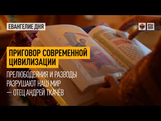 free приговор современной цивилизации прелюбодеяния и разводы разрушают наш мир отец андрей ткачёв hd