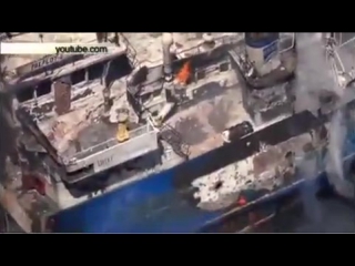 free появилось видео пожара на российском танкере в каспийском море hd
