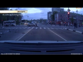 free тройное сальто ппс легковушка протаранила полицейский автомобиль в белгороде hd