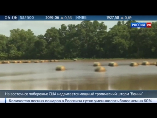 free на побережье сша стремительно надвигается тропический шторм бонни hd