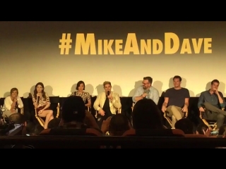 free премьерный предпоказ mike and dave 24 06 16 qa with the cast 1 hd