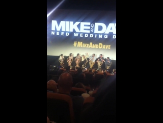 free премьерный предпоказ mike and dave need wedding dates qa with the cast 7 hd