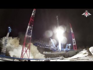 free воздушно космические силы провели пуск ракеты носителя союз 2 1в с космодрома плесецк 29 марта в 22 часа 57 минут с г hd