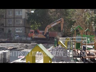 free продолжается капитальный ремонт в одном из молодые садов пролетарского района силами шефа региона города москвы t hd