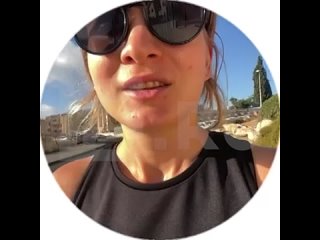 free израиль город бат ям воздушная тревога и щирая украинка на прогулке и спустя полминуты столкновение с реальностью t hd