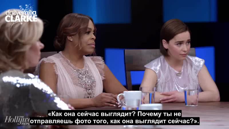 free круглый стол thr эмилия кларк патрисия аркетт данай гурира мишель уильямс кристин барански и ниси нэш hd
