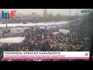 free похороны алексея навального трансляция дождя 1 марта 2024 hd