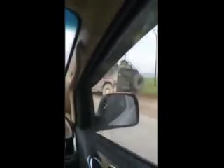 free в сети появилось видео инцидента с бронемашинами вс россии и сша в сирии hd