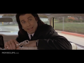 free криминальное чтиво pulp fiction 1994 сцена в машине о черт я выстрелил марвину в лицо hd