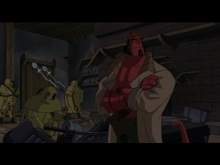 free полнометражный мультфильм хеллбой меч громовhellboy sword of storms 2006 г hd
