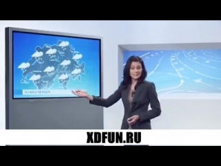 free ведущая поргноза погоды не разделась а тупо упала прикол юмор ржака hd