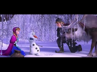 free холодное сердцемилый по доброму зимний смешной и забавный мульт hd