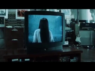 free вылезает из телевизора страшный момент отрывок из фильма звонок the ring 2002 hd