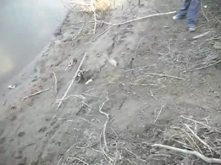 free я и моя сестра даша мы идём возле речки по обрыву hd