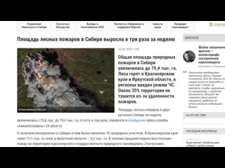 free срочно сибирь горит в 3 раза больше пожаров усса в отстау коррупция лес вырубки hd