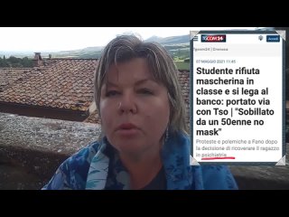 free италия коро2на отказался надеть маску 18 летнего парня положили за это в психушку а тифози hd