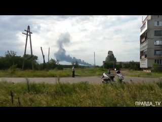 free город торез ополченцы сбили только что украинский самолёт 17 07 2014 boeing 777 малайзийских авиалиний hd