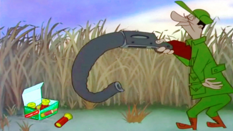 free мультфильм поле и крик field and scream русская озвучка в стиле vhs tex avery 1955 hd