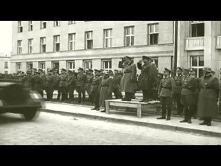 free совместный военный парад союзнических советско германских войск в честь разгрома польши в бресте hd