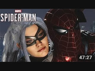 free черная кошка и spider man ps4 человек паук dlc ограбление прохождение часть 1 dlc the heist hd