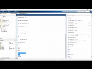 free learn working on command window of matlab through matlab training online videos hd