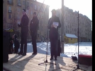 free 24 февраля фарфоровское митинг а и кучеров зачитывает письмо митрополиту санкт петербургскому и ладожскому владимиру hd