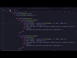 free responsive personal portfolio website using html css javascript hd