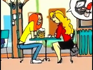 free смешной французский мультфильм про мужчину который внезапно превратился в женщину hd