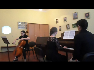 free м мясковский соната для виолончели и фортепиано 2 a moll часть 1 hd