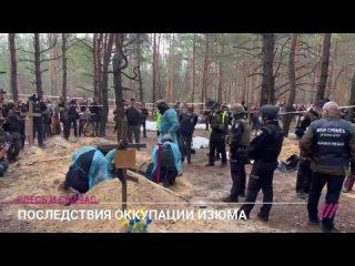 free тела с вереой на шее с завязанными руками что известно о массовом захоронении под изюмом hd