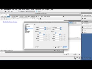 free lynda com site navigation with css in dreamweaver hd
