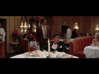 free лицо со шрамом scarface 1983 тони монтана аль пачино монолог в ресторане hd