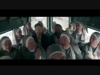 free в автобусе с монашками телохранитель киллера hd